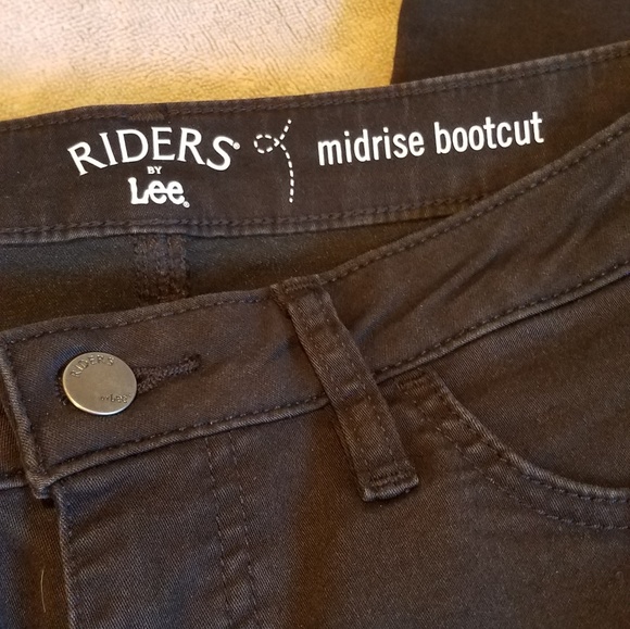 Lee women's mid rise sz 10 jeans - Picture 2 of 4